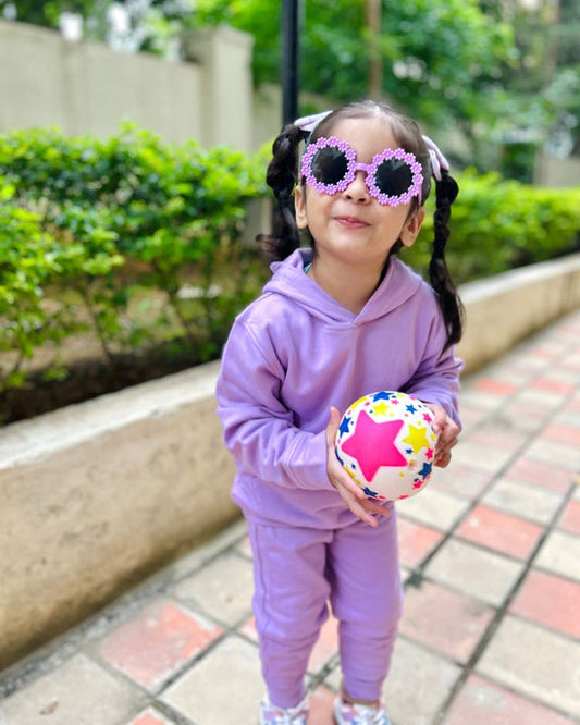 Twilight Hue Organic Cotton Fleece Hoodie and Jogger Set