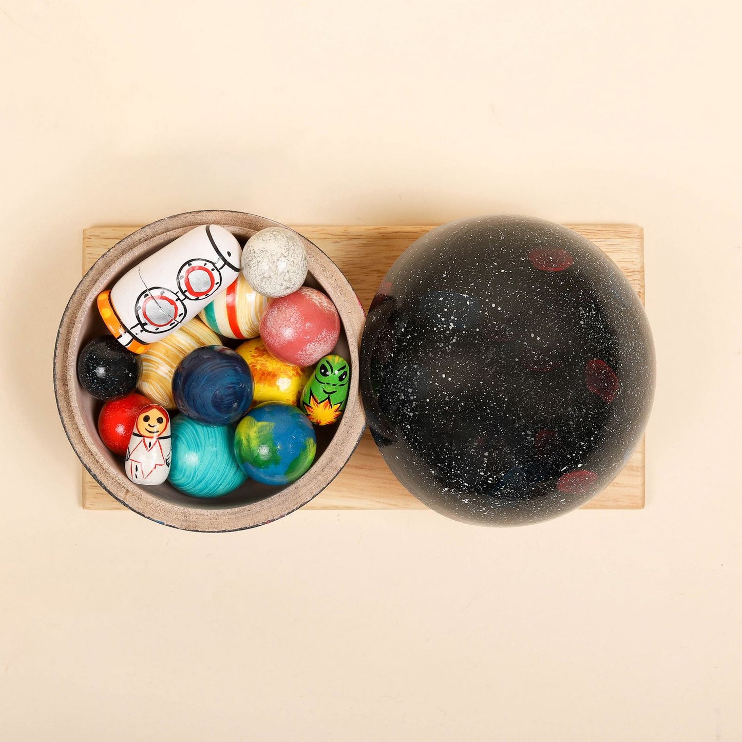 Wooden Solar System Toy
