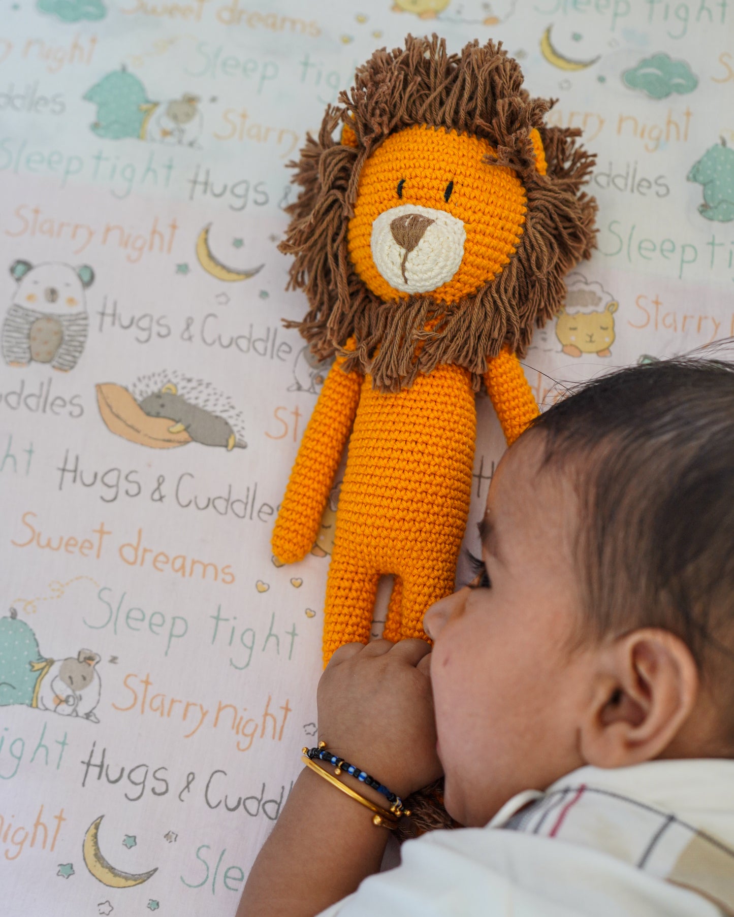 Mango Man Crochet Doll - Leo the Lion