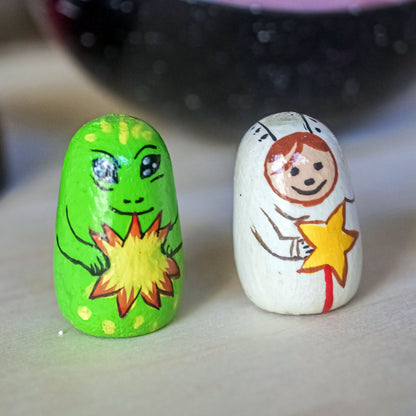 Wooden Solar System Toy