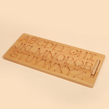 Wooden Alphabet Tracing Board