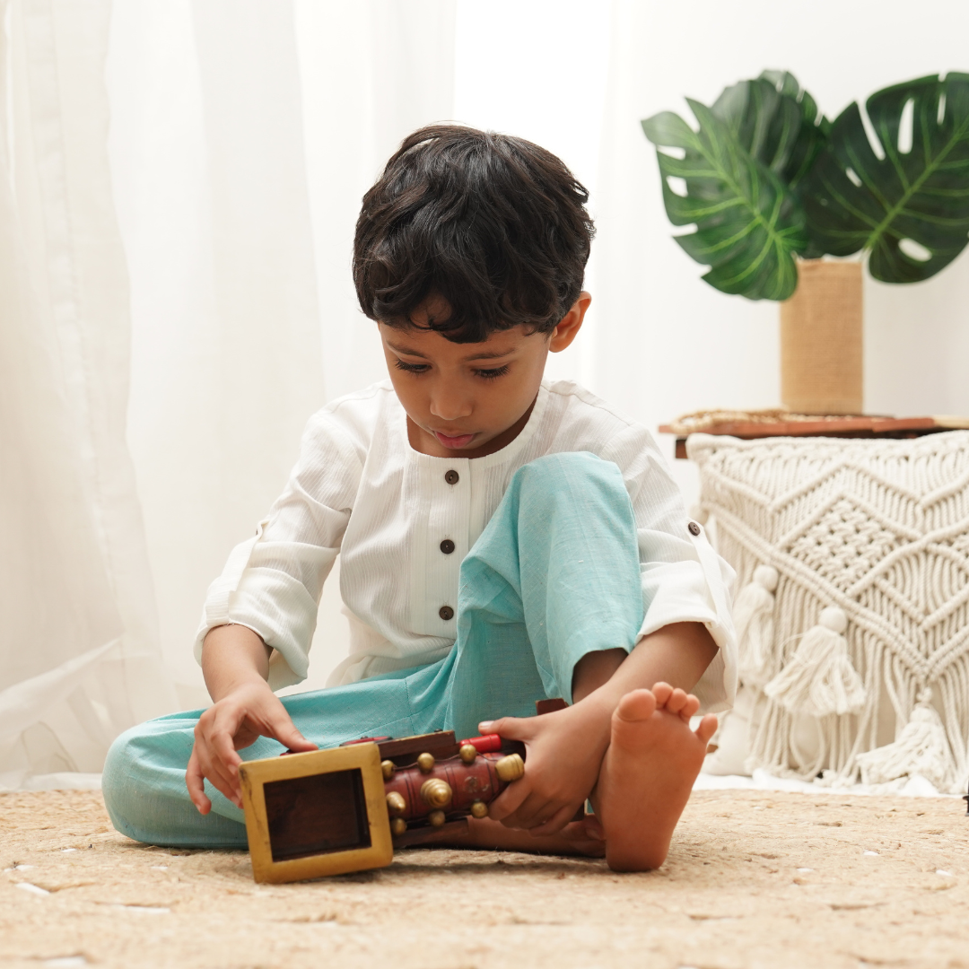Nature Wear Cotton Pants' - Boys' Cotton Trousers