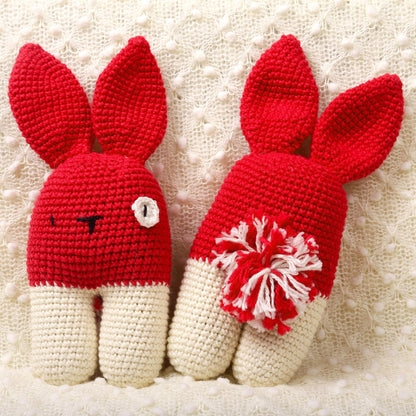 Hot Pink Crochet Rattle - Bubblegum