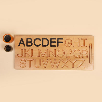 Wooden Alphabet Tracing Board