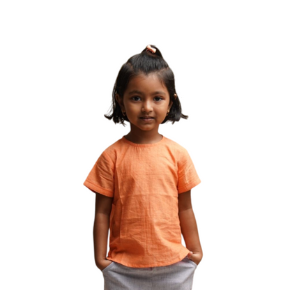 Kurti Top' - Girls' Cotton Top