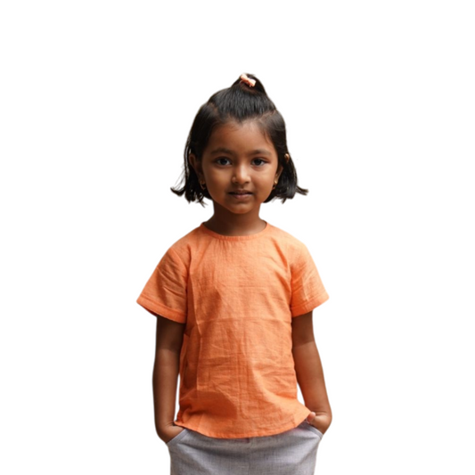 Kurti Top' - Girls' Cotton Top