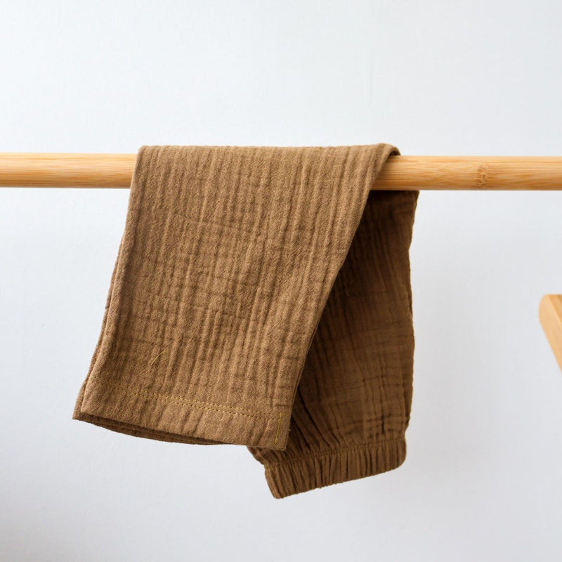 Cocoa Delight Organic Muslin Cotton Full Sleeve Set