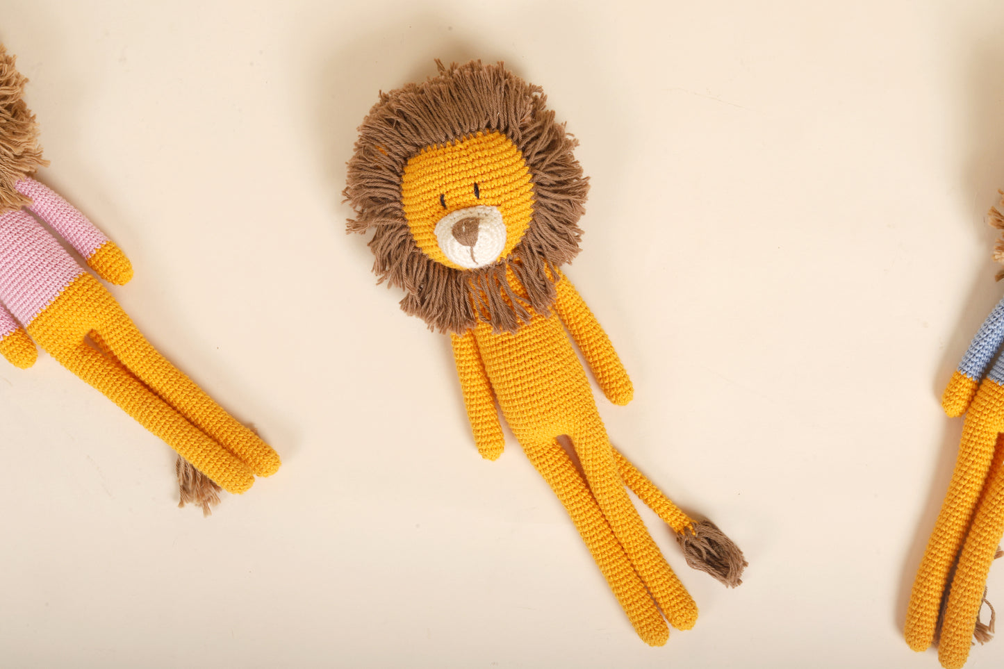 Mango Man Crochet Doll - Leo the Lion