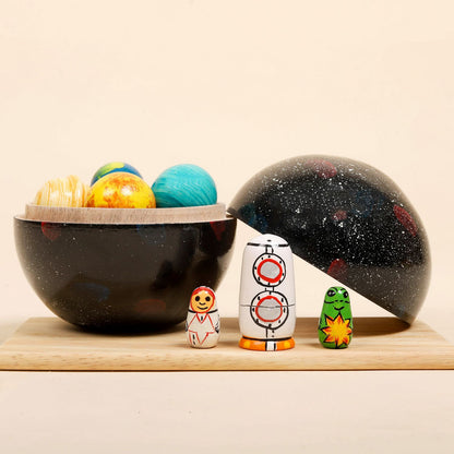 Wooden Solar System Toy