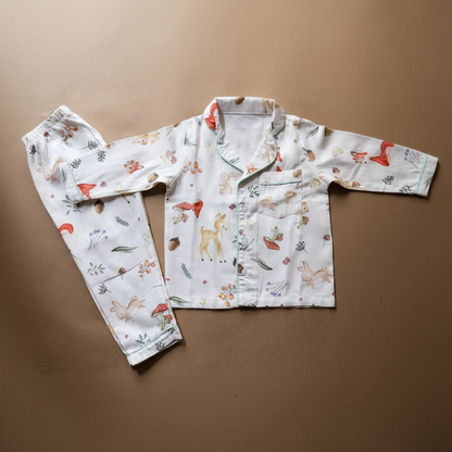 Enchanted Forest Organic Cotton Night Suit