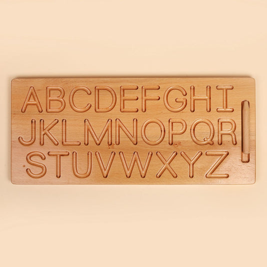 Wooden Alphabet Tracing Board