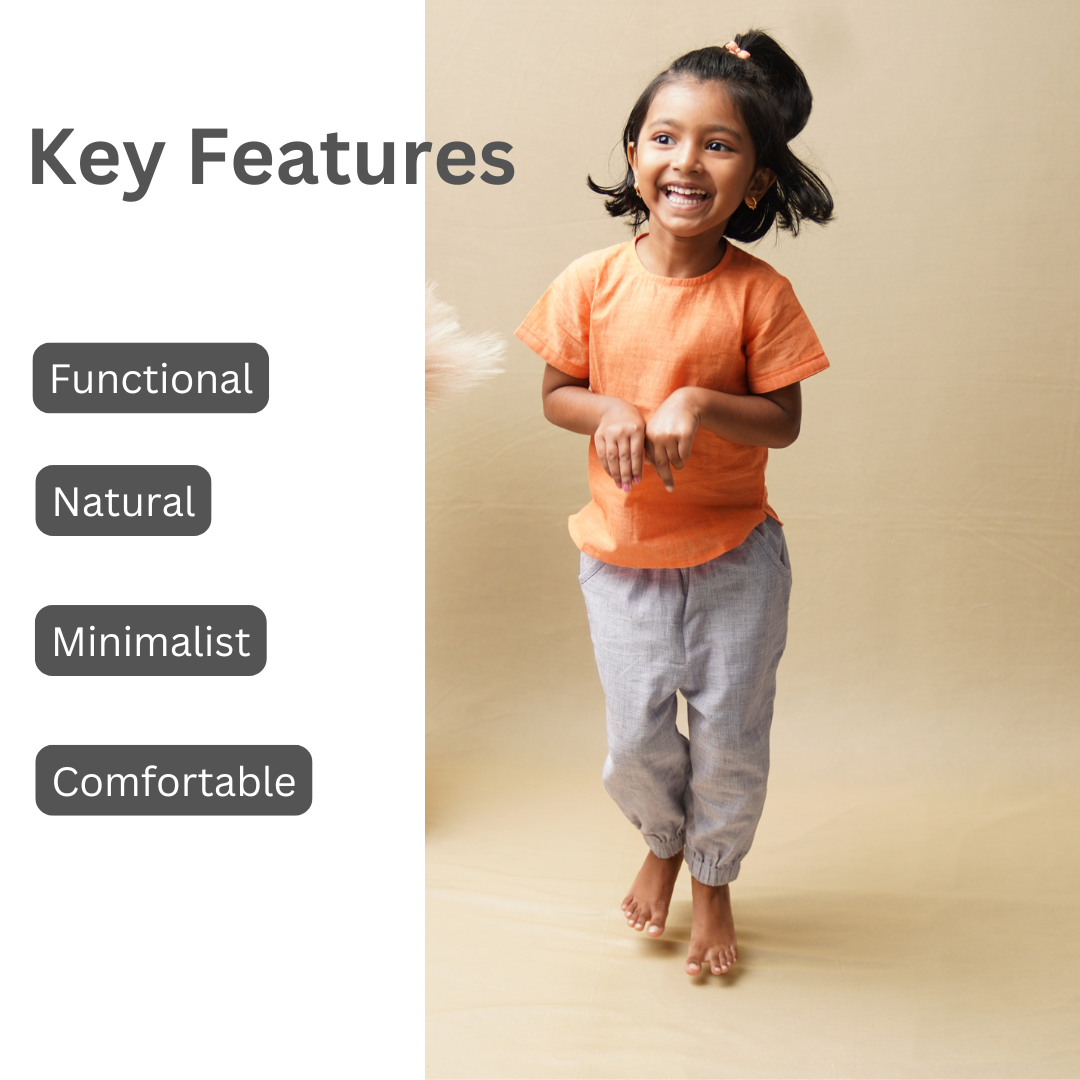 Kurti Top' - Girls' Cotton Top