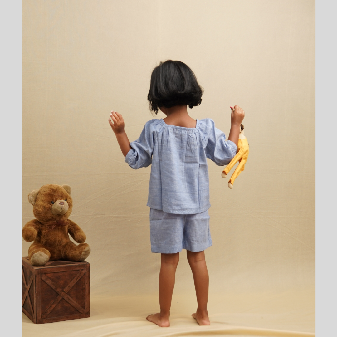Neelpari Set' - Girls' Co-ord Set
