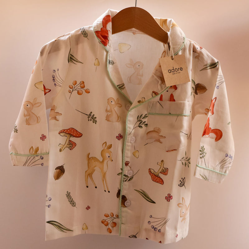 Enchanted Forest Organic Cotton Night Suit