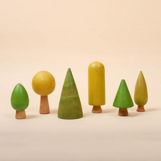(B) Forest Trees - Set of 6 Trees