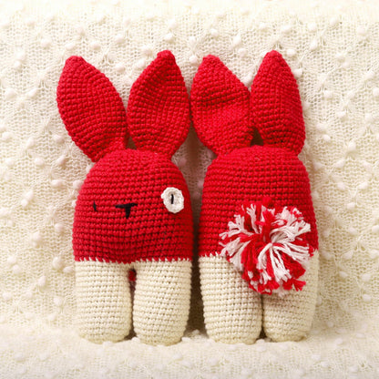 Hot Pink Crochet Rattle - Bubblegum