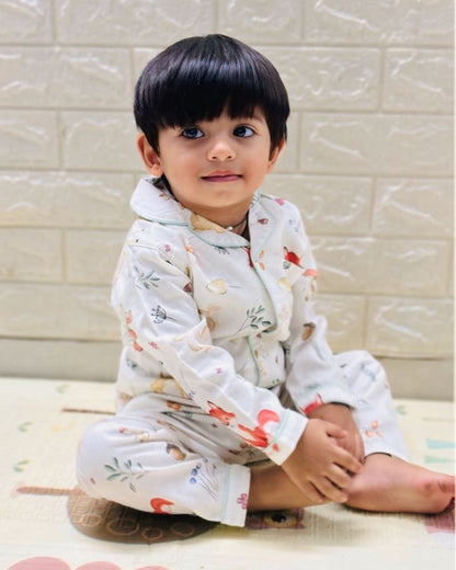 Enchanted Forest Organic Cotton Night Suit