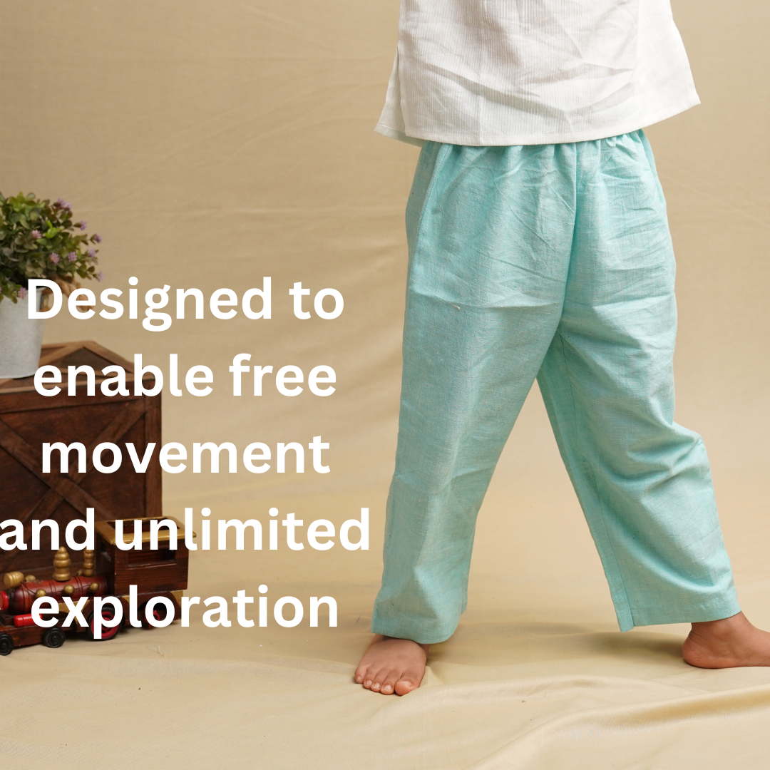 Nature Wear Cotton Pants' - Boys' Cotton Trousers