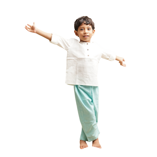 Sleek Sleeve' - Boys' Button-Down Sleeve Shirt