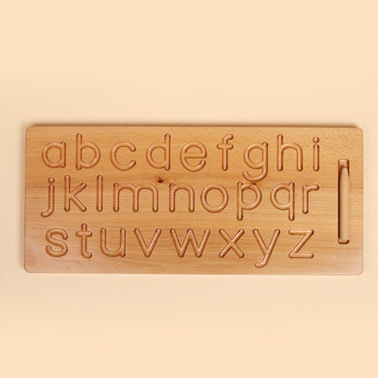 Wooden Alphabet Tracing Board
