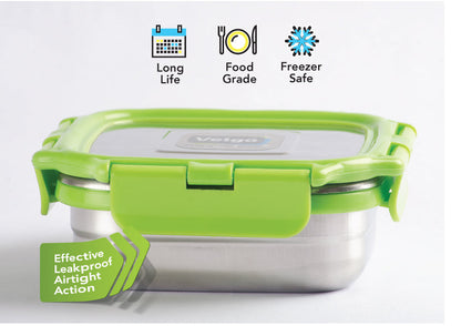 Veigo MEDIUM Stainless Steel Leakproof Lunch Box