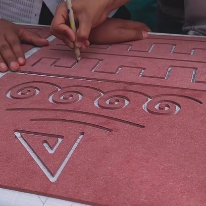 Taali Hastakshar - Handwriting Improvement Stencils - Set of 6