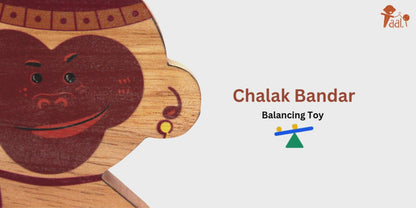 Taali Chalak Bandar- Balancing Toy Set