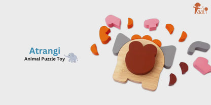 Taali Atrangi - Animal Face Recognition Puzzle Toy Set