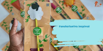 Taali Plantable Pencil with Topper- Set of 5 Pencils
