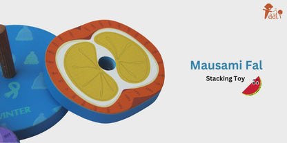 Taali Mausami Fal - Seasonal Fruit Stacking and color Matching Toy Set