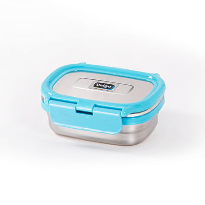 Veigo SMALL Stainless Steel Airtight & Leakproof Condiment Box